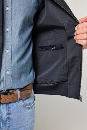 JP1880 Lightweight Blouson Jacket Navy - Didelės vyriškos striukės - Didelės vyriškos striukės