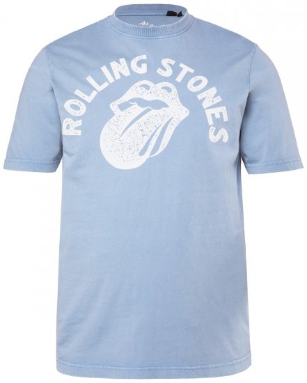 JP1880 846221 Rolling Stones Tongue Marškinėliai Šviesiai mėlyna - Grupės marškinėliai - Grupių marškinėliai