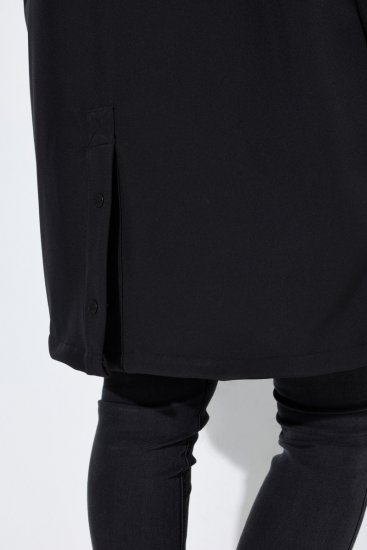 Ulla Popken 846278 Softshell paltas Juoda - Paltai - Didelių dydžių paltai moterims