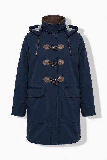 Ulla Popken 846278 Softshell paltas Tamsiai mėlyna - Paltai - Didelių dydžių paltai moterims