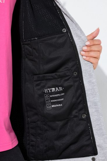 Ulla Popken 846744 Softshell striukė Pilka melanžinė - Striukės - Didelių dydžių striukės moterims
