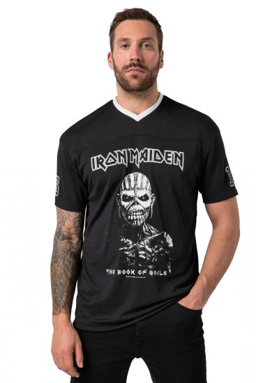 JP1880 Iron Maiden The Book of Souls T-Shirt Black - Grupės marškinėliai - Grupių marškinėliai