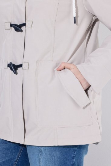 Ulla Popken 846853 Softshell striukė Šampano - Striukės - Didelių dydžių striukės moterims