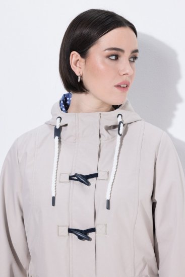 Ulla Popken 846853 Softshell striukė Šampano - Striukės - Didelių dydžių striukės moterims