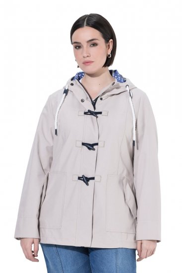 Ulla Popken 846853 Softshell striukė Šampano - Striukės - Didelių dydžių striukės moterims