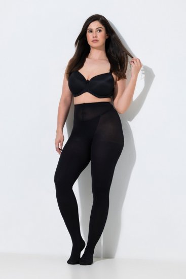 Ulla Popken 849063 Pėdkelnės Juoda - Pėdkelnės & kojinės - 