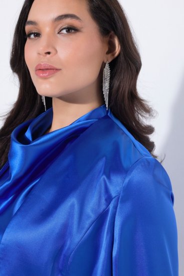 Ulla Popken 849457 Bolero Karališka mėlyna - Bolero švarkeliai - 