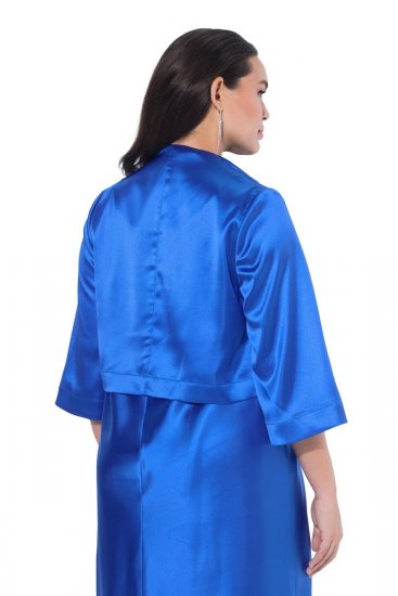 Ulla Popken 849457 Bolero Karališka mėlyna - Bolero švarkeliai - 