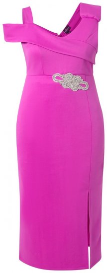Ulla Popken 849508 Vakarinė suknelė Alyvinė - Vakarinės suknelės - Progines suknelės moterims