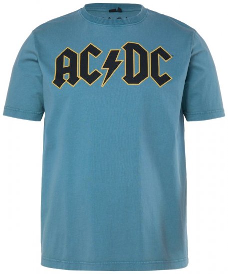 JP1880 849790 AC/DC Classic Logo Marškinėliai Turkio mėlyna - Grupės marškinėliai - Grupių marškinėliai
