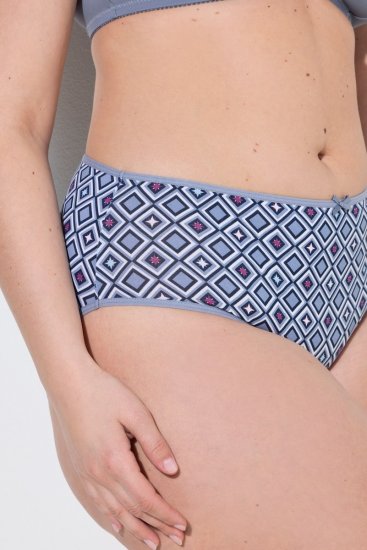 Ulla Popken 850077 Kelnaitės su raštu 5 vnt. Šviesiai mėlyna - Kelnaitės - 