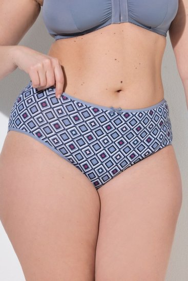 Ulla Popken 850077 Kelnaitės su raštu 5 vnt. Šviesiai mėlyna - Kelnaitės - 