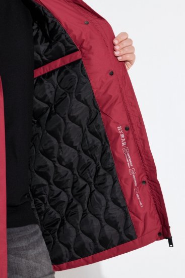 Ulla Popken 850794 Funkcinis paltas Raudona - Paltai - Didelių dydžių paltai moterims