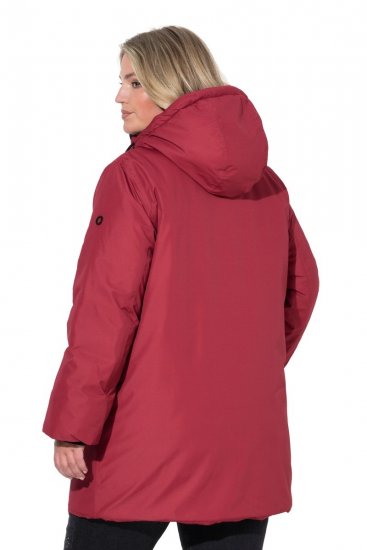 Ulla Popken 850794 Funkcinis paltas Raudona - Paltai - Didelių dydžių paltai moterims