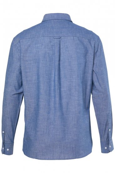 JP1880 850931 Chambray marškiniai ilgomis rankovėmis Džinsinė mėlyna TALL - TALL marškiniai - TALL marškiniai aukštiems vyrams