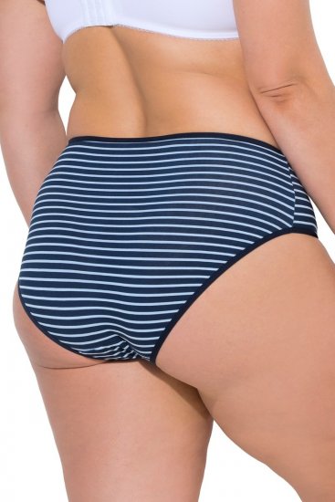 Ulla Popken 850966 Kelnaitės su juostelėmis 5 vnt. Tamsiai mėlyna - Kelnaitės - 
