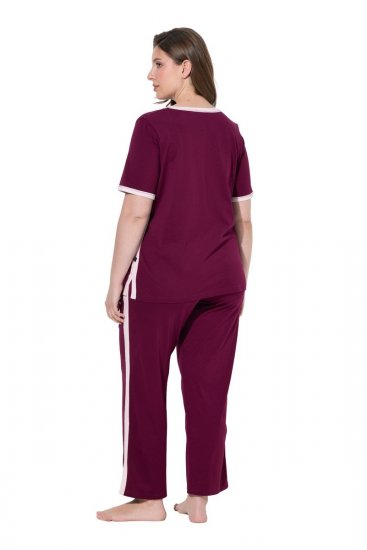 Ulla Popken 851245 Pižama Uogų raudona - Pižama/Loungewear - 