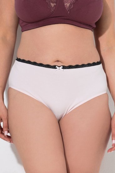 Ulla Popken 851711 Kelnaitės su gėlių raštu 5 vnt. Ruda - Kelnaitės - 