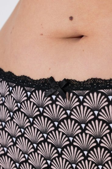 Ulla Popken 851730 Kelnaitės su raštu 5 vnt. Smėlio - Kelnaitės - 