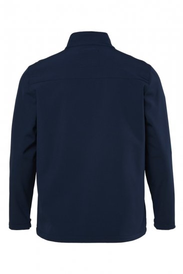 Men+ 868 Softshell striukė su fliso pamušalu Tamsiai mėlyna - Didelės vyriškos striukės - Didelės vyriškos striukės