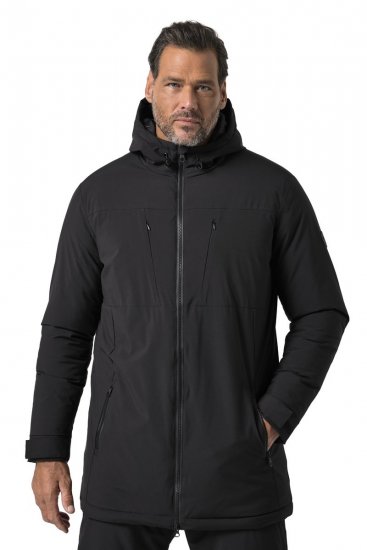 Jay-Pi 852164 Pašiltinta funkcinė striukė Juoda - Didelės vyriškos striukės - Didelės vyriškos striukės