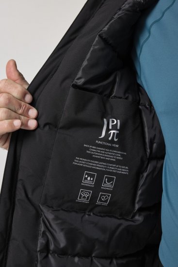 Jay-Pi 852164 Pašiltinta funkcinė striukė Juoda - Didelės vyriškos striukės - Didelės vyriškos striukės