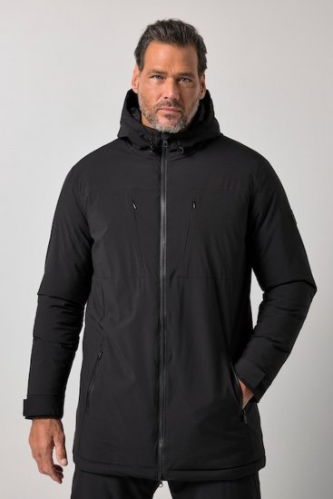 Jay-Pi 852164 Pašiltinta funkcinė striukė Juoda - Didelės vyriškos striukės - Didelės vyriškos striukės