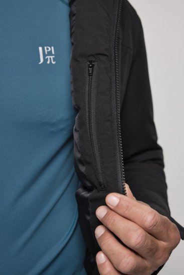 Jay-Pi 852164 Pašiltinta funkcinė striukė Juoda - Didelės vyriškos striukės - Didelės vyriškos striukės