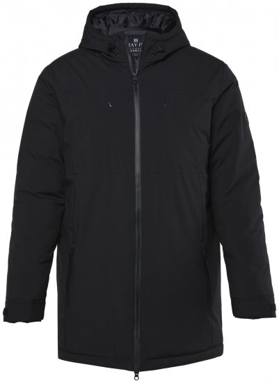Jay-Pi 852164 Pašiltinta funkcinė striukė Juoda - Didelės vyriškos striukės - Didelės vyriškos striukės