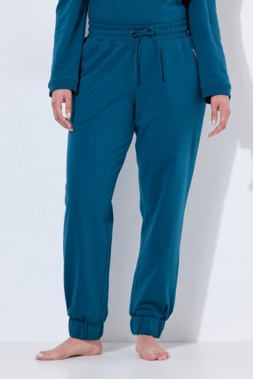 Ulla Popken 852725 Namų kelnės Petrolio - Pižama/Loungewear - 