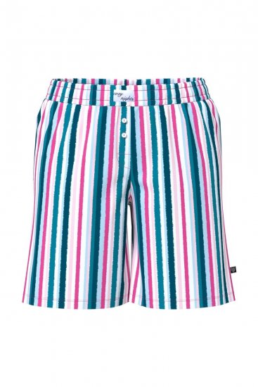 Ulla Popken 852752 Pižamos šortai su juostelėmis 2 vnt. Rožinė - Pižama/Loungewear - 