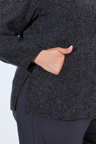 Ulla Popken 853477 Švarkelis Alyvuogių žalia - Striukės - Didelių dydžių striukės moterims