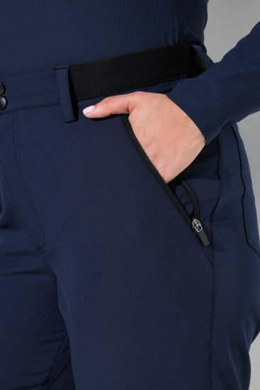 Ulla Popken 853530 Itin lengvos žygio kelnės Tamsiai mėlyna - Outdoor - 