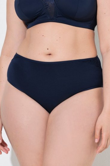 Ulla Popken 853698 Kelnaitės su nėriniais 5 vnt. Juoda - Kelnaitės - 