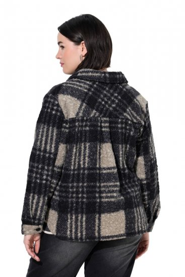 Ulla Popken 853709 Teddy striukė Smėlio - Striukės - Didelių dydžių striukės moterims