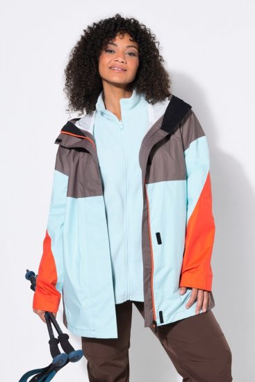 Ulla Popken 855313 Parka Taupe - Paltai - Didelių dydžių paltai moterims