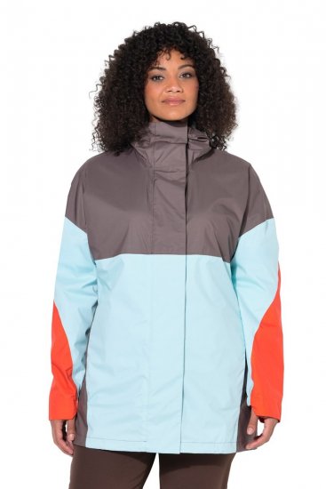 Ulla Popken 855313 Parka Taupe - Paltai - Didelių dydžių paltai moterims