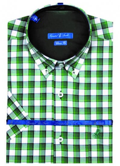 Forestal 901222E Check Shirt Green - Marškiniai - Marškiniai - 2XL-8XL