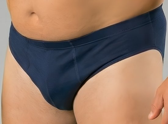 20 Nodi 934 Stretch Cotton Briefs Navy Blue - Trumpikės - Vyriškos trumpikės Dideli Dydžiai