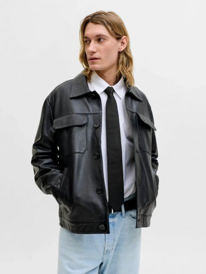 Jack & Jones Solid Kaklaraištis Juoda - Kaklaraiščiai ir peteliškės - 