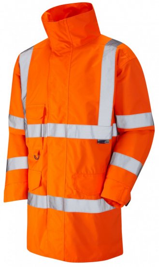 Leo Torridge Breathable Lightweight Anorak Hi-Vis Orange - Darbo drabužiai - Darbo drabužiai - 3XL-10XL