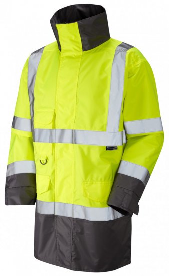 Leo Torridge Breathable Lightweight Anorak Hi-Vis Yellow - Darbo drabužiai - Darbo drabužiai - 3XL-10XL