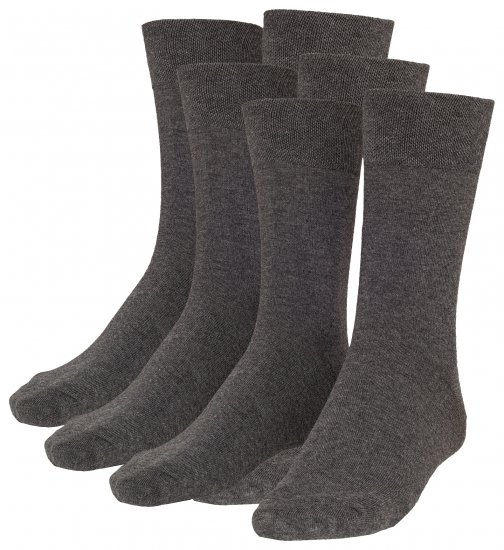 Adamo Aaron Soft-socks Charcoal 3-pack - Apatinis trikotažas ir plaukimo apranga - Apatinis trikotažas - 2XL-8XL