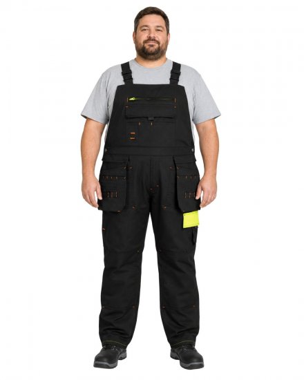 Adamo 109100 Kombinezonas Juoda - Darbo drabužiai - Darbo drabužiai - 3XL-10XL