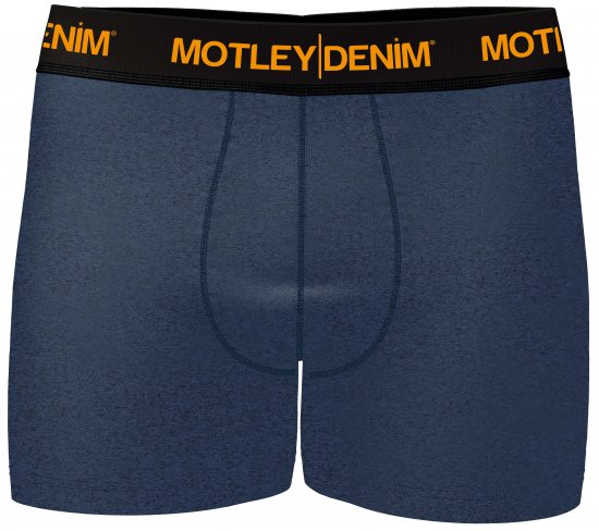 Motley Denim Amsterdam Boxershorts Dark Indigo 2-pack - Apatinis trikotažas ir plaukimo apranga - Apatinis trikotažas - 2XL-8XL