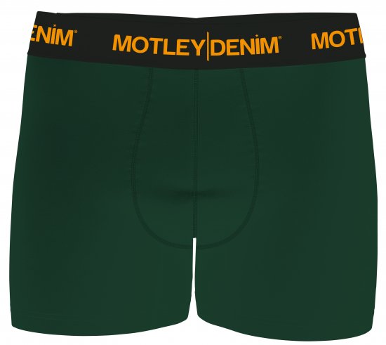 Motley Denim Amsterdam Boxershorts Racing Green 2-pack - Apatinis trikotažas ir plaukimo apranga - Apatinis trikotažas - 2XL-8XL