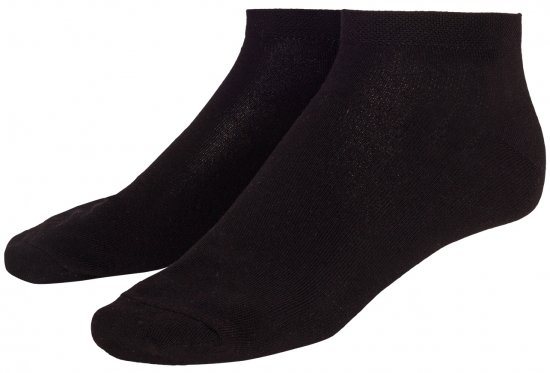Adamo Anton sneaker-socks Black 4-pack - Apatinis trikotažas ir plaukimo apranga - Apatinis trikotažas - 2XL-8XL