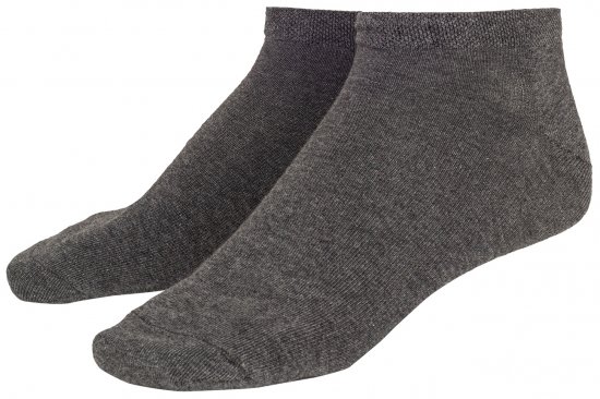 Adamo Anton sneaker-socks Charcoal 4-pack - Apatinis trikotažas ir plaukimo apranga - Apatinis trikotažas - 2XL-8XL