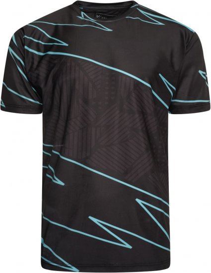 Kam Jeans AP002 Active Performance Marl Tee Black - Marškinėliai - Marškinėliai - 2XL-14XL