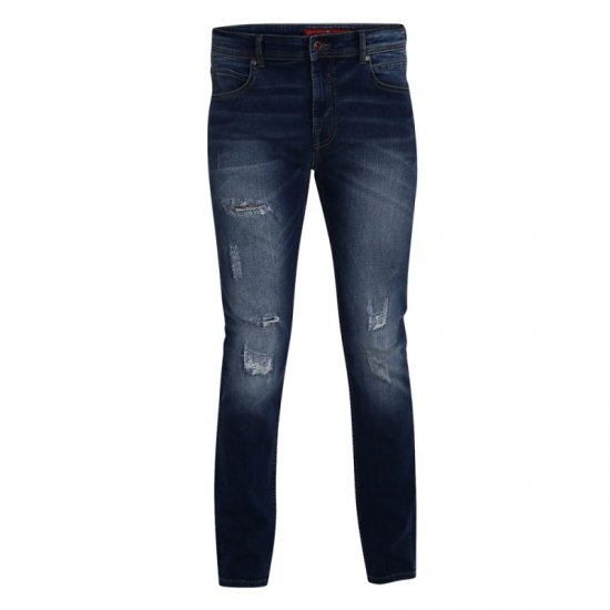 D555 Asher 1959 Stretch Jeans with rips - Džinsai ir kelnės - Džinsai ir Kelnės - W40-W70